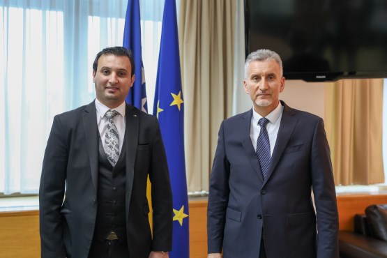 Predsjedatelj Doma naroda PSBiH Kemal Ademović primio u nastupni posjet veleposlanika NDR Alžir u BiH